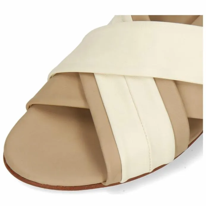 Melvin and Hamilton Hanna 60 Beige Women Mules