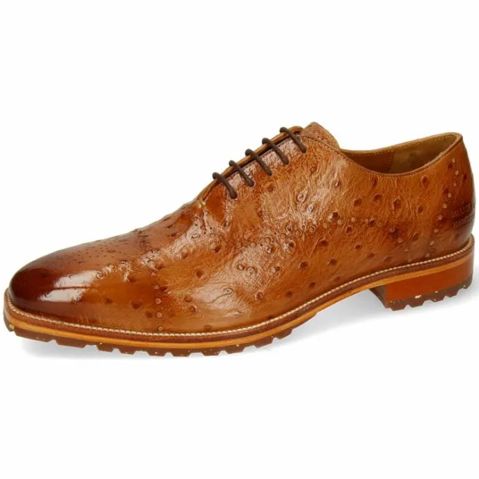 Melvin and Hamilton Jeff 8 Brown Men Oxford Shoes