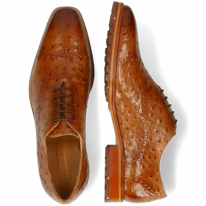 Melvin and Hamilton Jeff 8 Brown Men Oxford Shoes