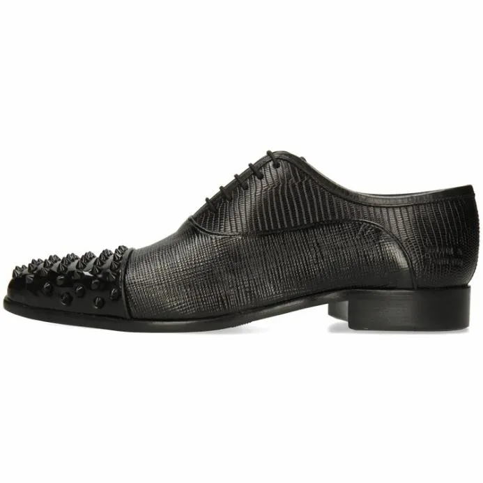Melvin and Hamilton Lance 23 Black Men Oxford Shoes