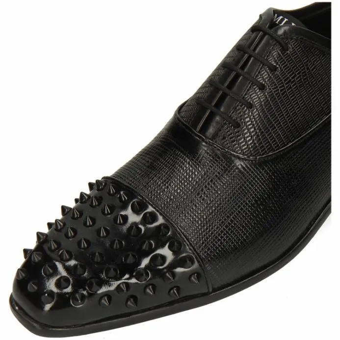 Melvin and Hamilton Lance 23 Black Men Oxford Shoes