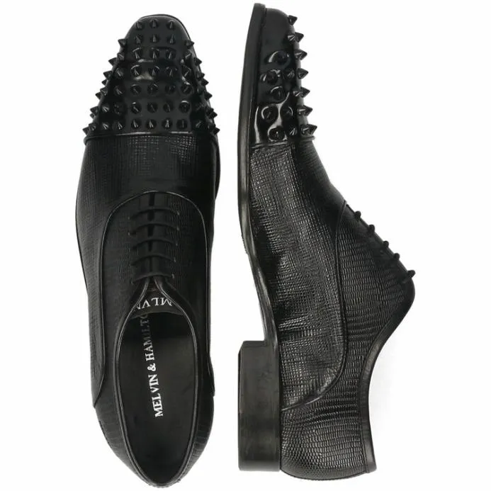 Melvin and Hamilton Lance 23 Black Men Oxford Shoes