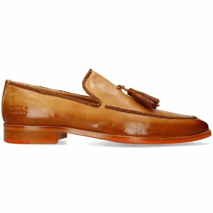 Melvin and Hamilton Leonardo 33 Beige Men Loafers