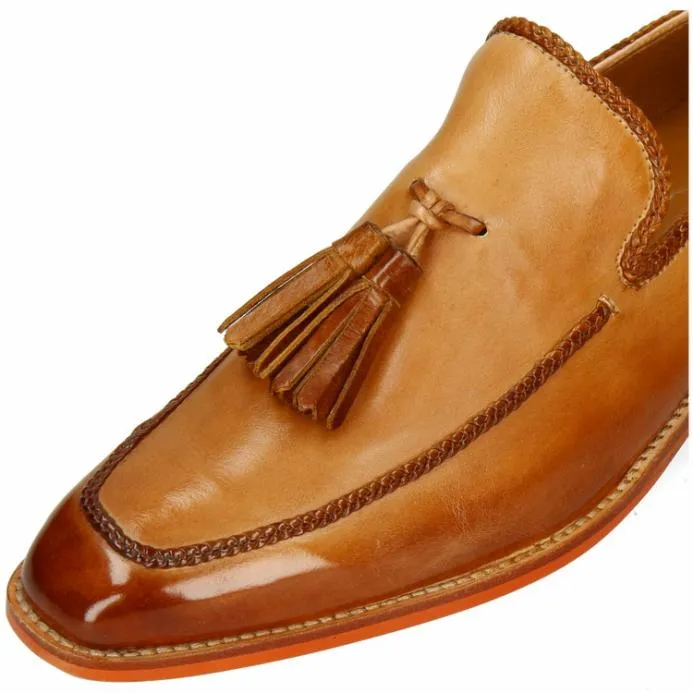 Melvin and Hamilton Leonardo 33 Beige Men Loafers