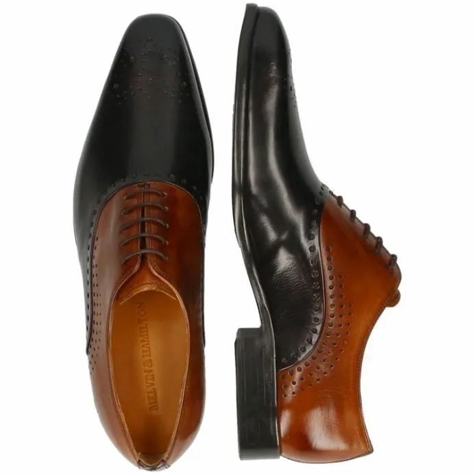 Melvin and Hamilton Lewis 41 Brown Men Oxford Shoes
