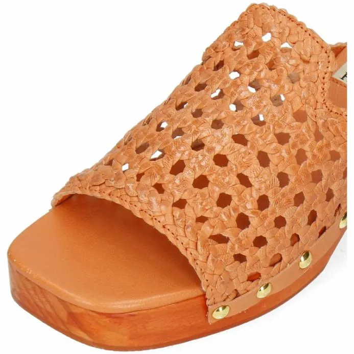 Melvin and Hamilton Maria 1 Orange Women Clogs