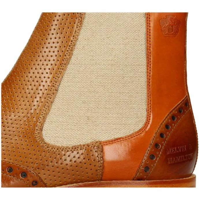 Melvin and Hamilton Martin 5 Brown Men Ankle Boots