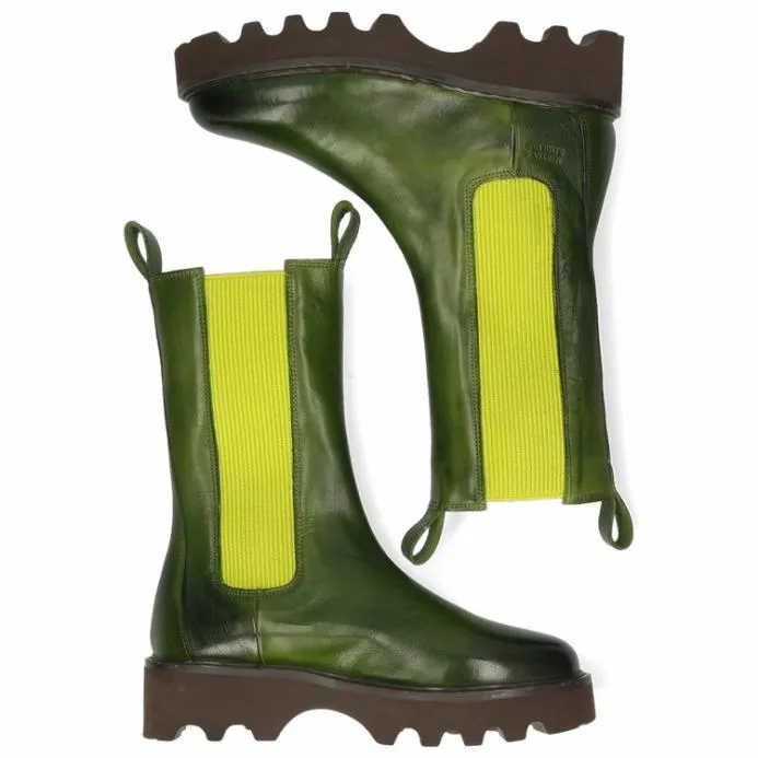 Melvin and Hamilton Megan 14 Green Women Boots