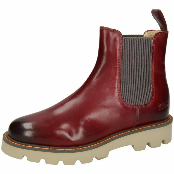 Melvin and Hamilton Megan 3 Purple Women Ankle Boots