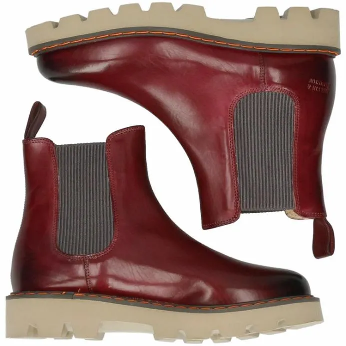 Melvin and Hamilton Megan 3 Purple Women Ankle Boots