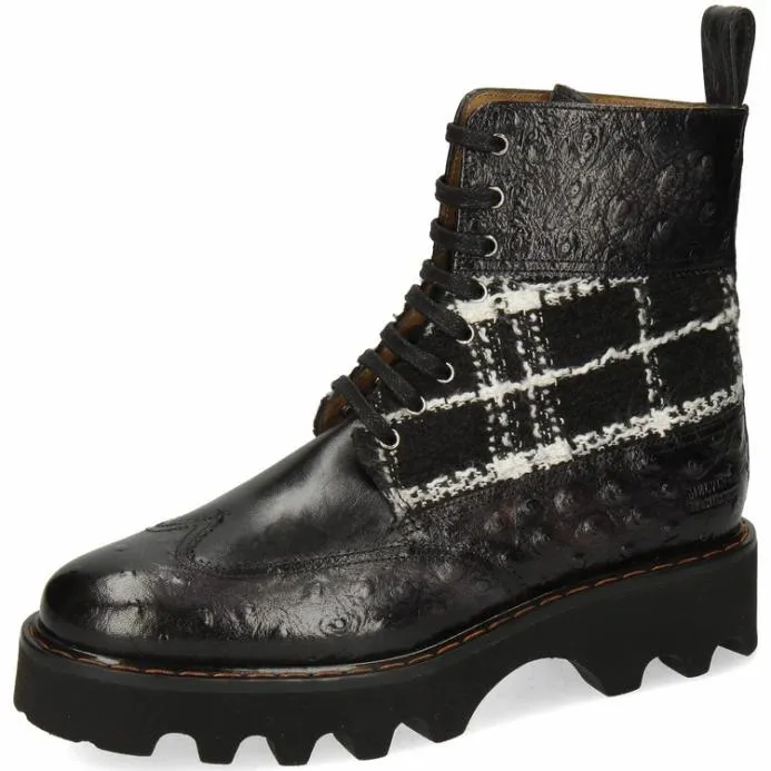 Melvin and Hamilton Megan 38 Black Women Boots