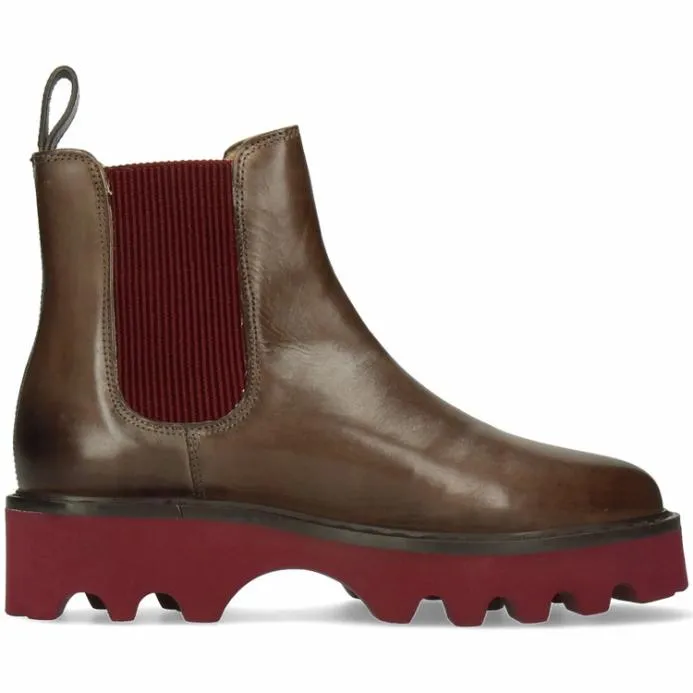 Melvin and Hamilton Megan 3R Grey Women Ankle Boots
