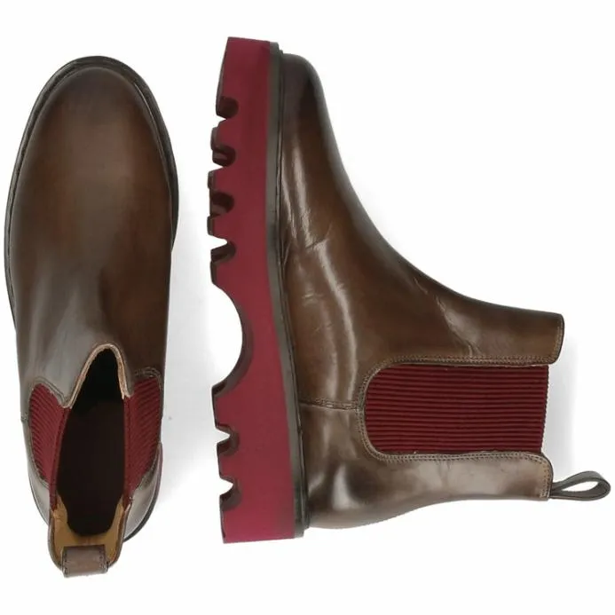 Melvin and Hamilton Megan 3R Grey Women Ankle Boots