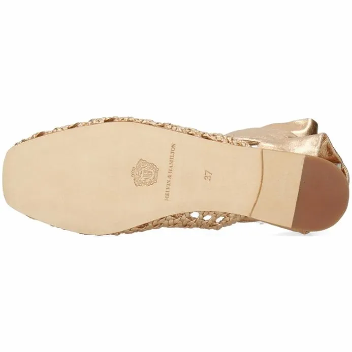 Melvin and Hamilton Melly 8 Bronze Women Sandals