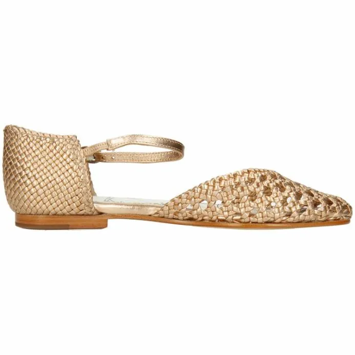 Melvin and Hamilton Melly 9 Gold Women Sandals
