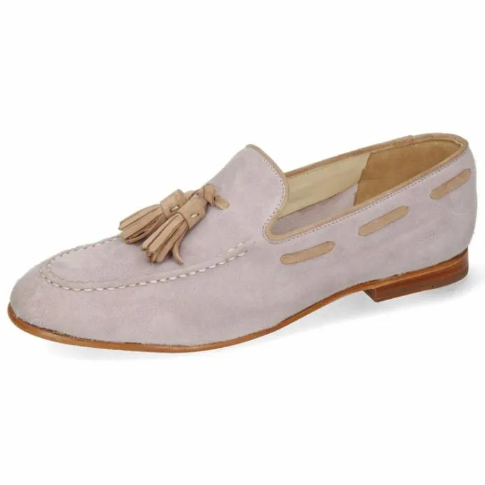 Melvin and Hamilton Monica 9 Purple Women Loafers