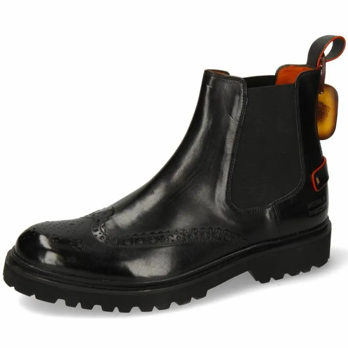 Melvin and Hamilton Pierce 26 Black Men Ankle Boots