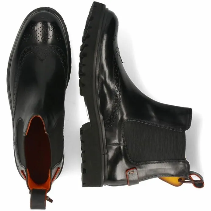 Melvin and Hamilton Pierce 26 Black Men Ankle Boots