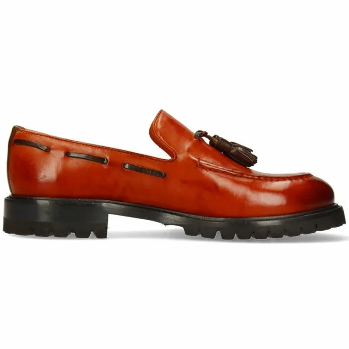 Melvin and Hamilton Regine 2 Orange Women Loafers