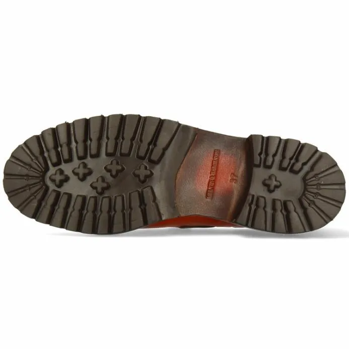 Melvin and Hamilton Regine 2 Orange Women Loafers