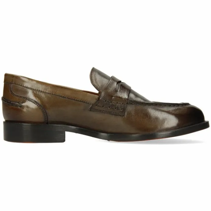 Melvin and Hamilton Regine 4 Khaki Women Loafers