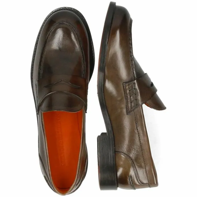 Melvin and Hamilton Regine 4 Khaki Women Loafers