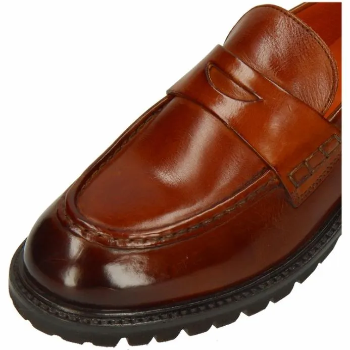 Melvin and Hamilton Regine 6 Brown Women Loafers
