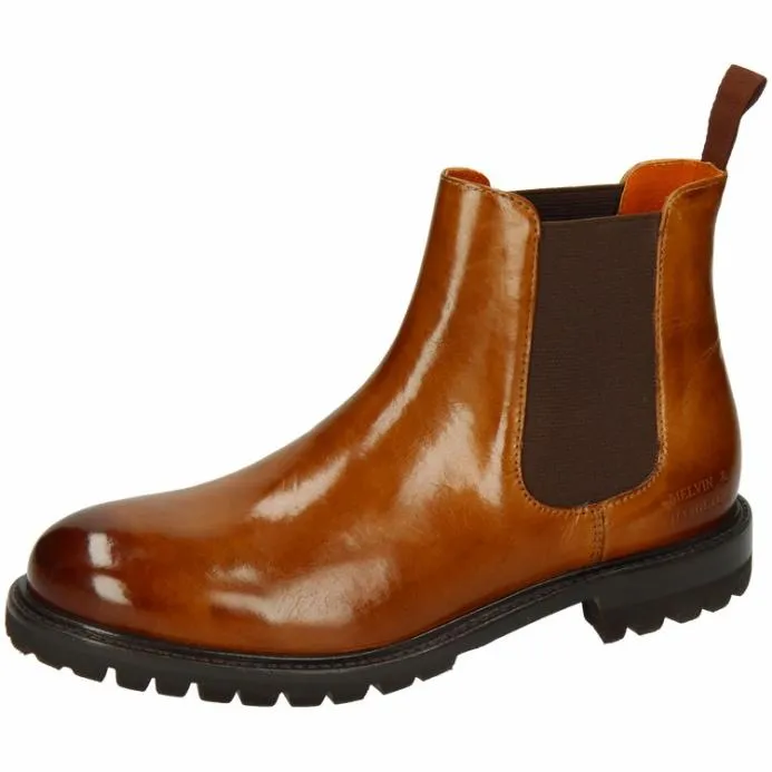 Melvin and Hamilton Regine 8 Brown Women Ankle Boots