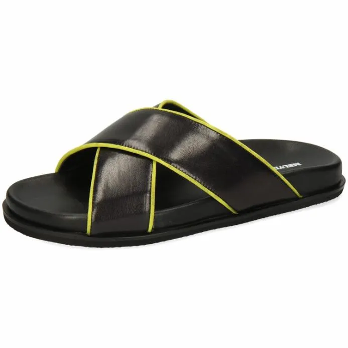 Melvin and Hamilton Robert 21 Black Men Sandals