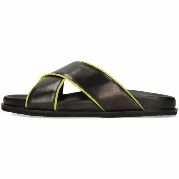 Melvin and Hamilton Robert 21 Black Men Sandals