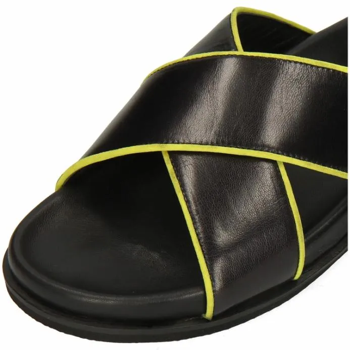Melvin and Hamilton Robert 21 Black Men Sandals