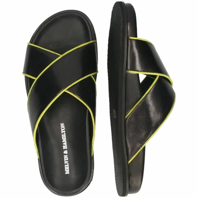 Melvin and Hamilton Robert 21 Black Men Sandals