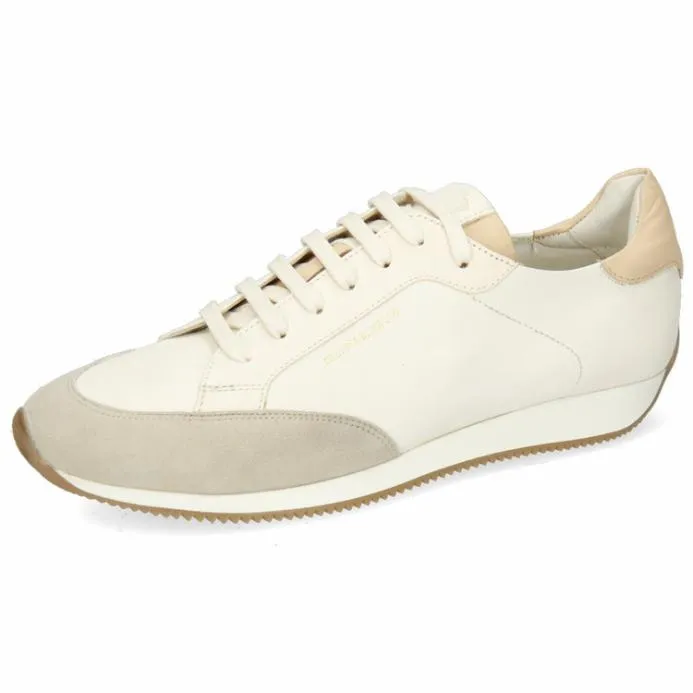 Melvin and Hamilton Rocky 1 White Men Sneakers