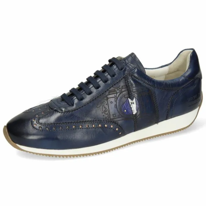 Melvin and Hamilton Rocky 5 Blue Men Sneakers