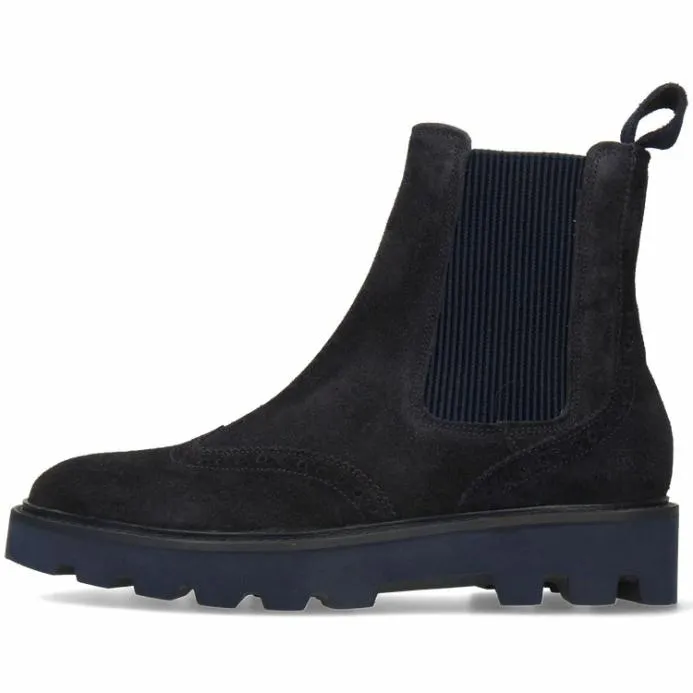 Melvin and Hamilton Sally 112 Blue Women Ankle Boots