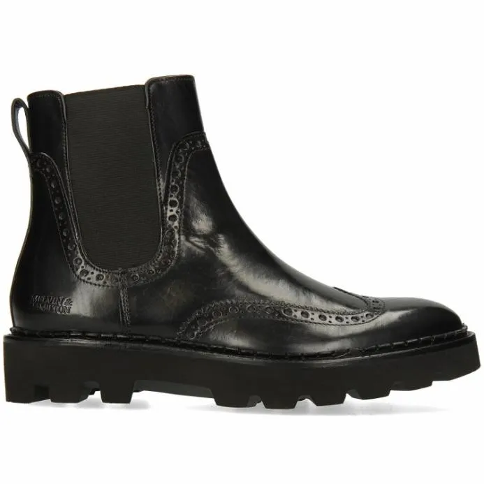 Melvin and Hamilton Sally 192 Black Women Ankle Boots