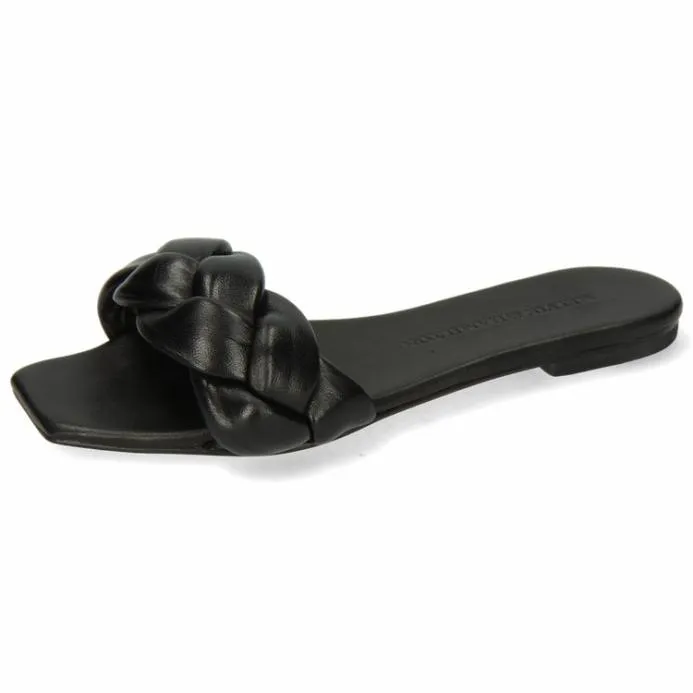 Melvin and Hamilton Sandrine 3 Black Women Mules