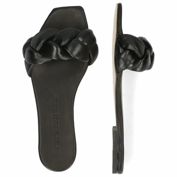 Melvin and Hamilton Sandrine 3 Black Women Mules
