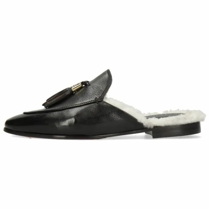 Melvin and Hamilton Scarlett 2 Black Women Mules