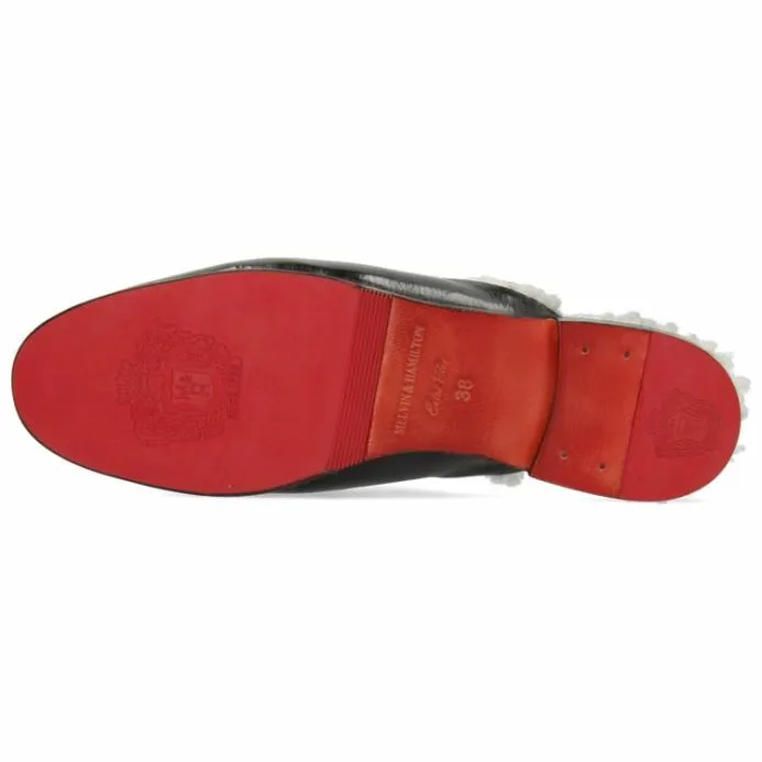 Melvin and Hamilton Scarlett 2 Black Women Mules