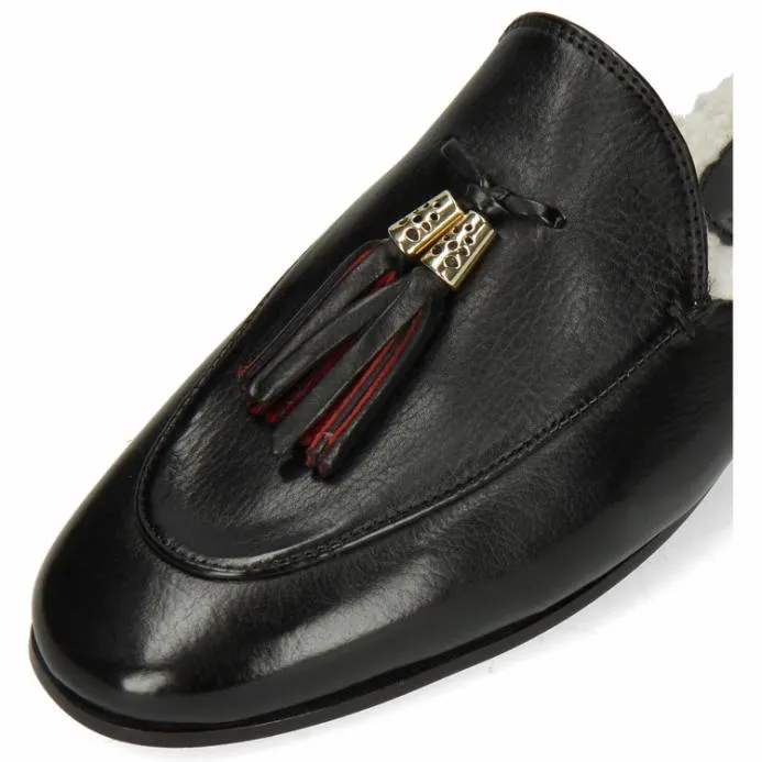 Melvin and Hamilton Scarlett 2 Black Women Mules