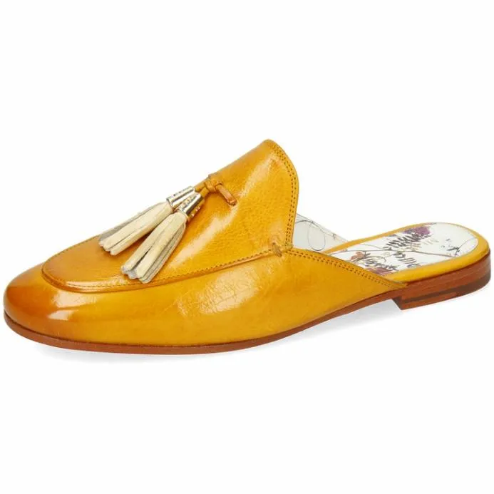 Melvin and Hamilton Scarlett 2 Yellow Women Mules