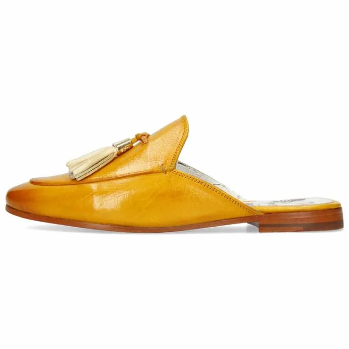 Melvin and Hamilton Scarlett 2 Yellow Women Mules