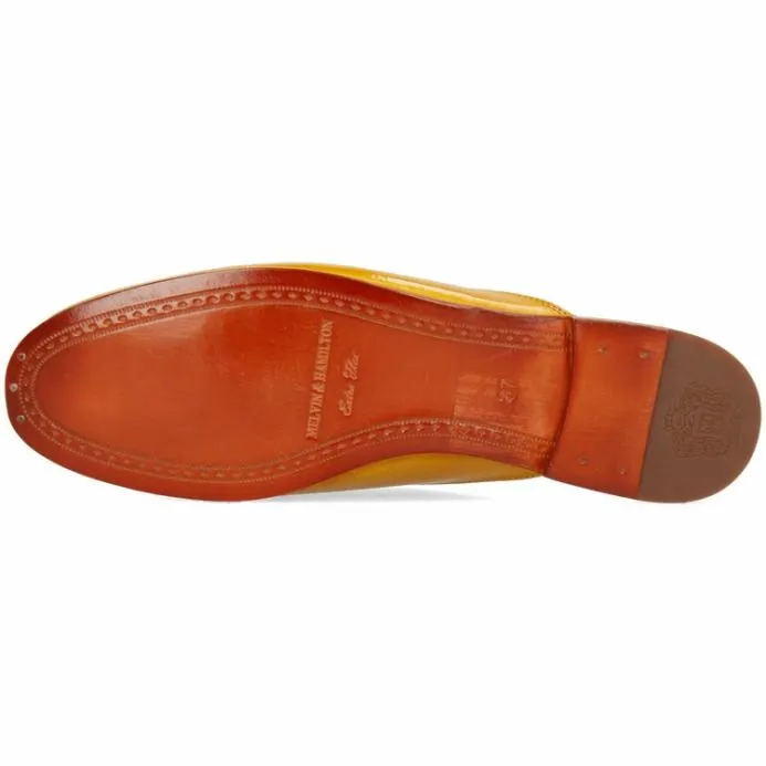 Melvin and Hamilton Scarlett 2 Yellow Women Mules