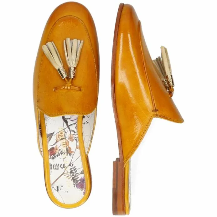 Melvin and Hamilton Scarlett 2 Yellow Women Mules