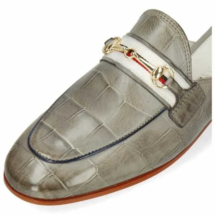 Melvin and Hamilton Scarlett 46 Grey Women Mules