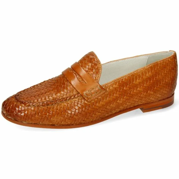 Melvin and Hamilton Scarlett 52 Brown Women Loafers