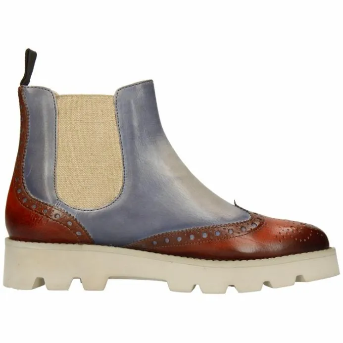 Melvin and Hamilton Selina 65 Multi Women Ankle Boots