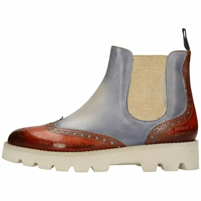 Melvin and Hamilton Selina 65 Multi Women Ankle Boots