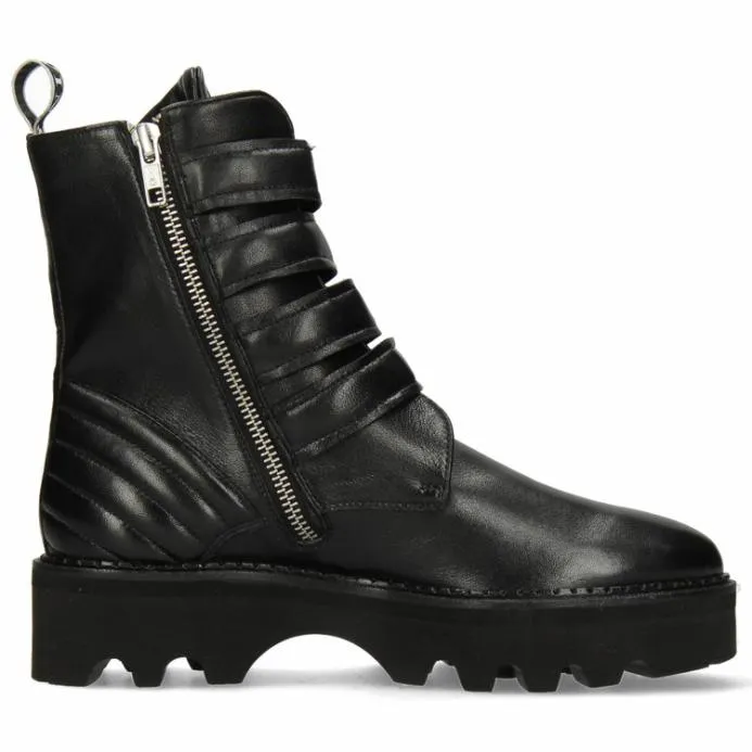 Melvin and Hamilton Sybill 7 Black Women Ankle Boots